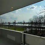 Rheinblick Oberkassel Düsseldorf